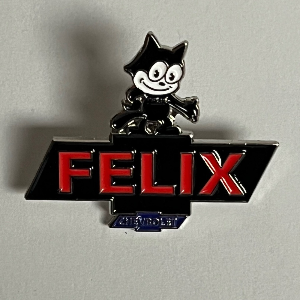 Felix Cat Chevrolet Chevy Auto Hat Pin Pins Streetwear Bag Cars Fitted Hats